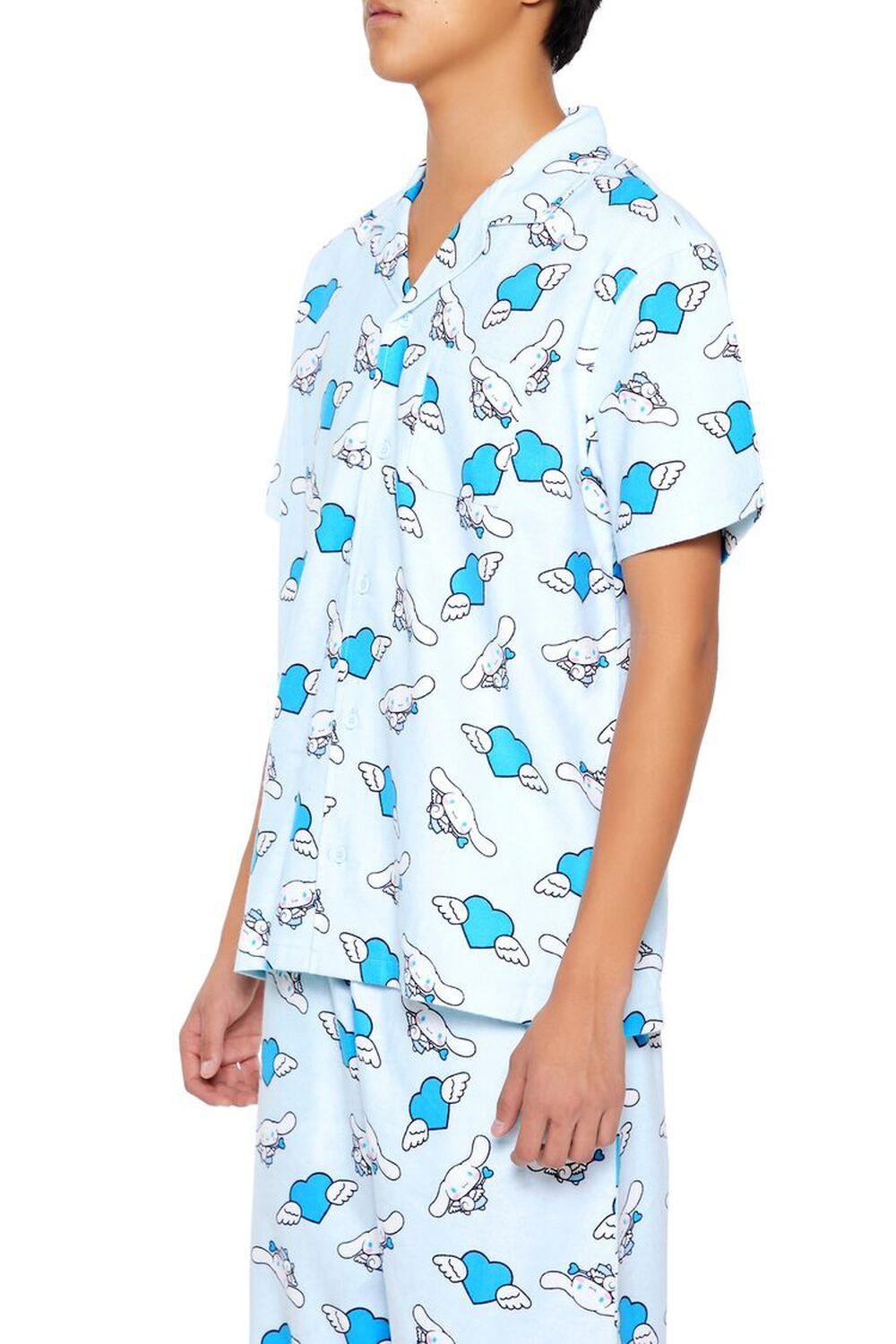 Angel Cinnamoroll Pajama Shirt | Forever 21 Product Image