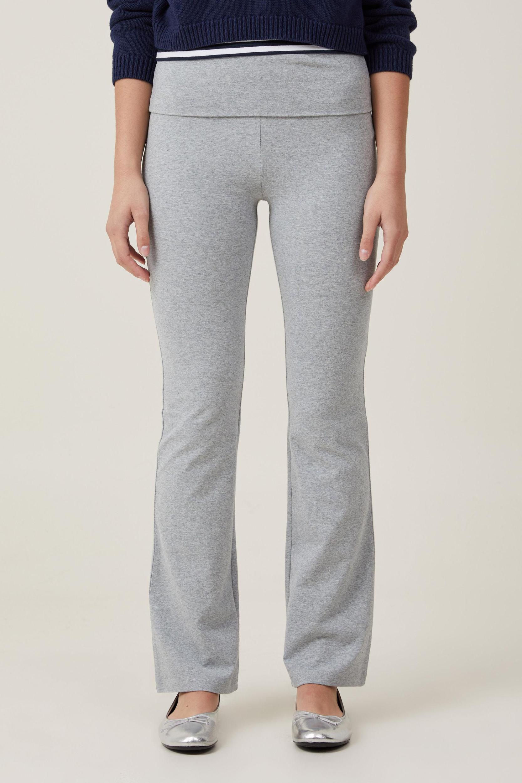 Cotton On Women - Bella Bootleg Pant - Grey marle Product Image