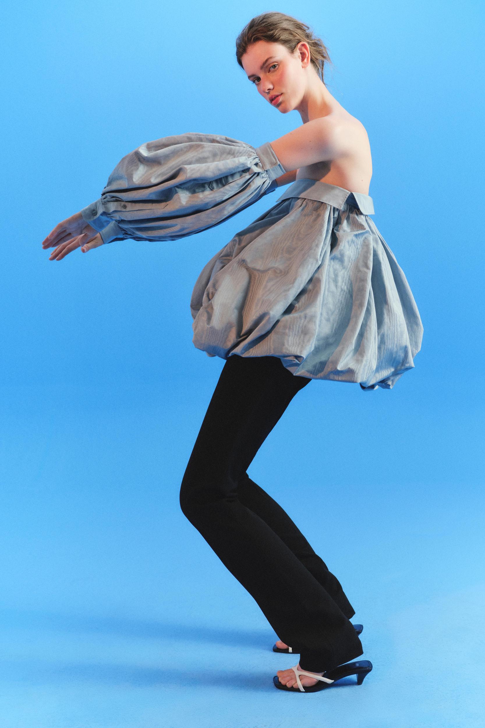 BALLOON DRESS WITH SLEEVES ZARA ICONS LIMITED EDITION Product Image