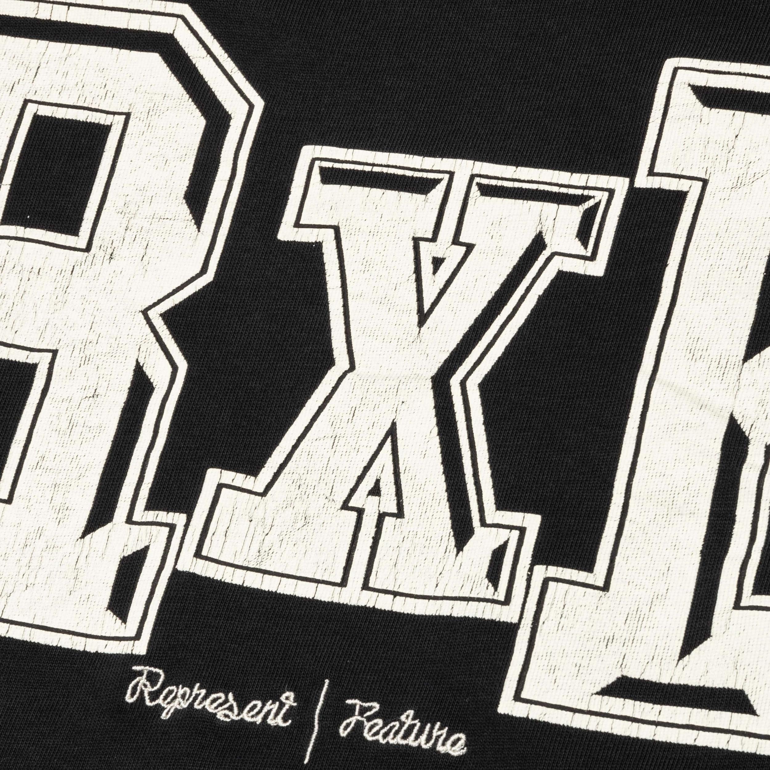 Feature x Represent Head 2 Head L/S T-Shirt - Stained Black Male Product Image