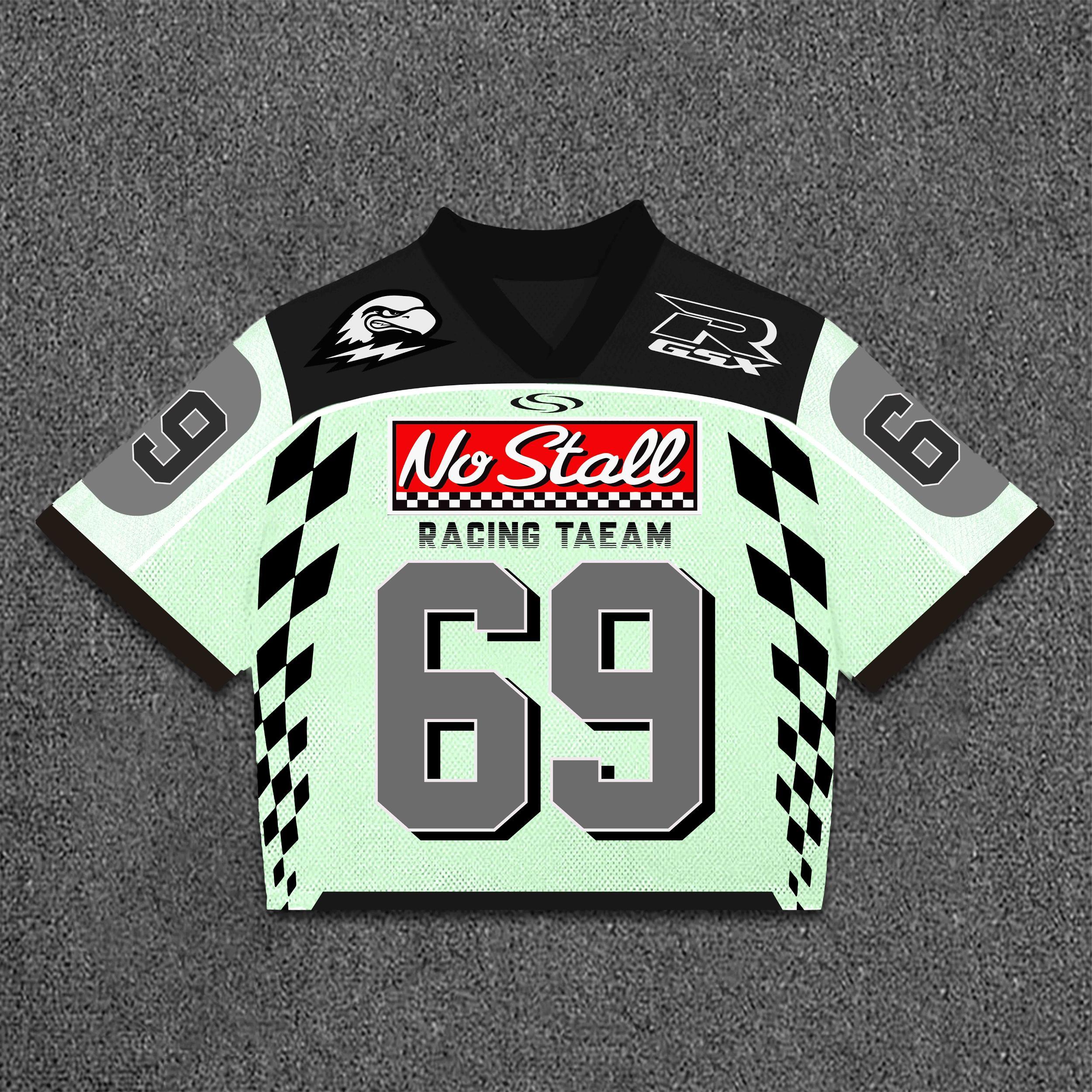 No.24 Flame Racing Suit Design Jerseys Mesh T-Shirt Product Image