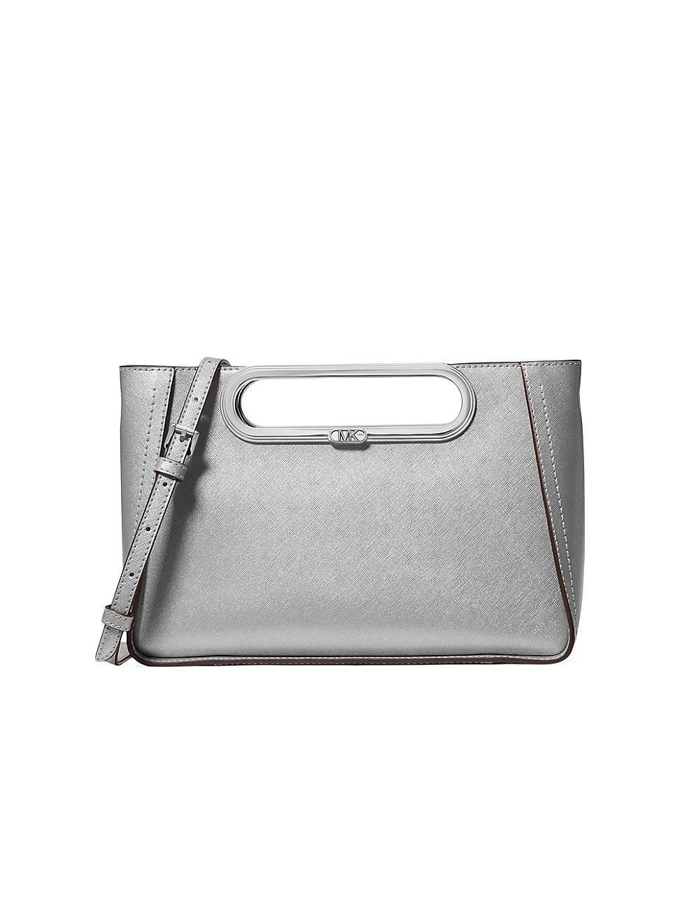 Womens Large Chelsea Leather Convertible Clutch Product Image