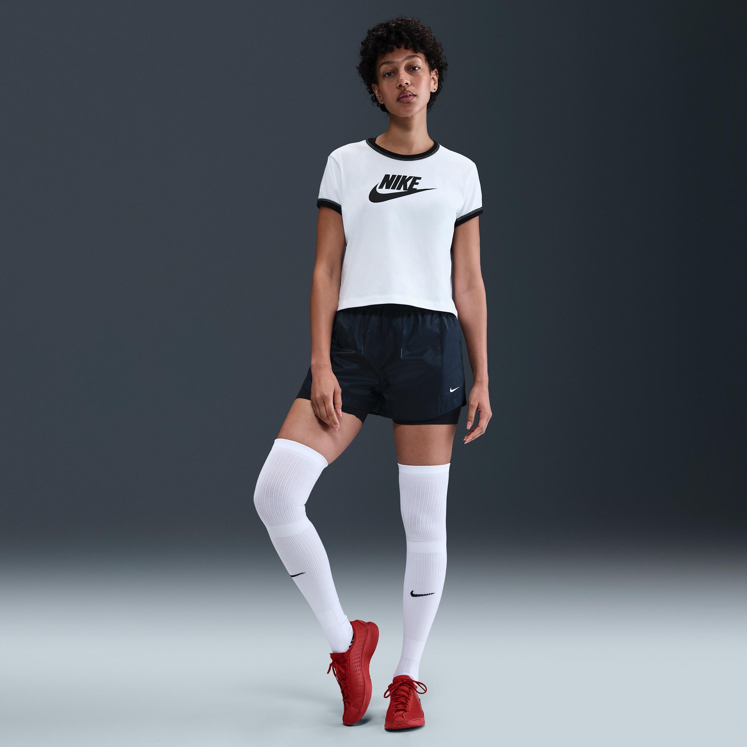 Women's Nike Sportswear Graphic Ringer T-Shirt Product Image