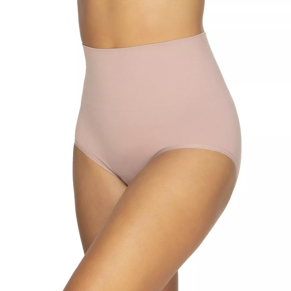 Women's Jezebel Fusion Waist Light Control Shaping Brief Panty 2983P1, Size: Large, Black Blk Product Image