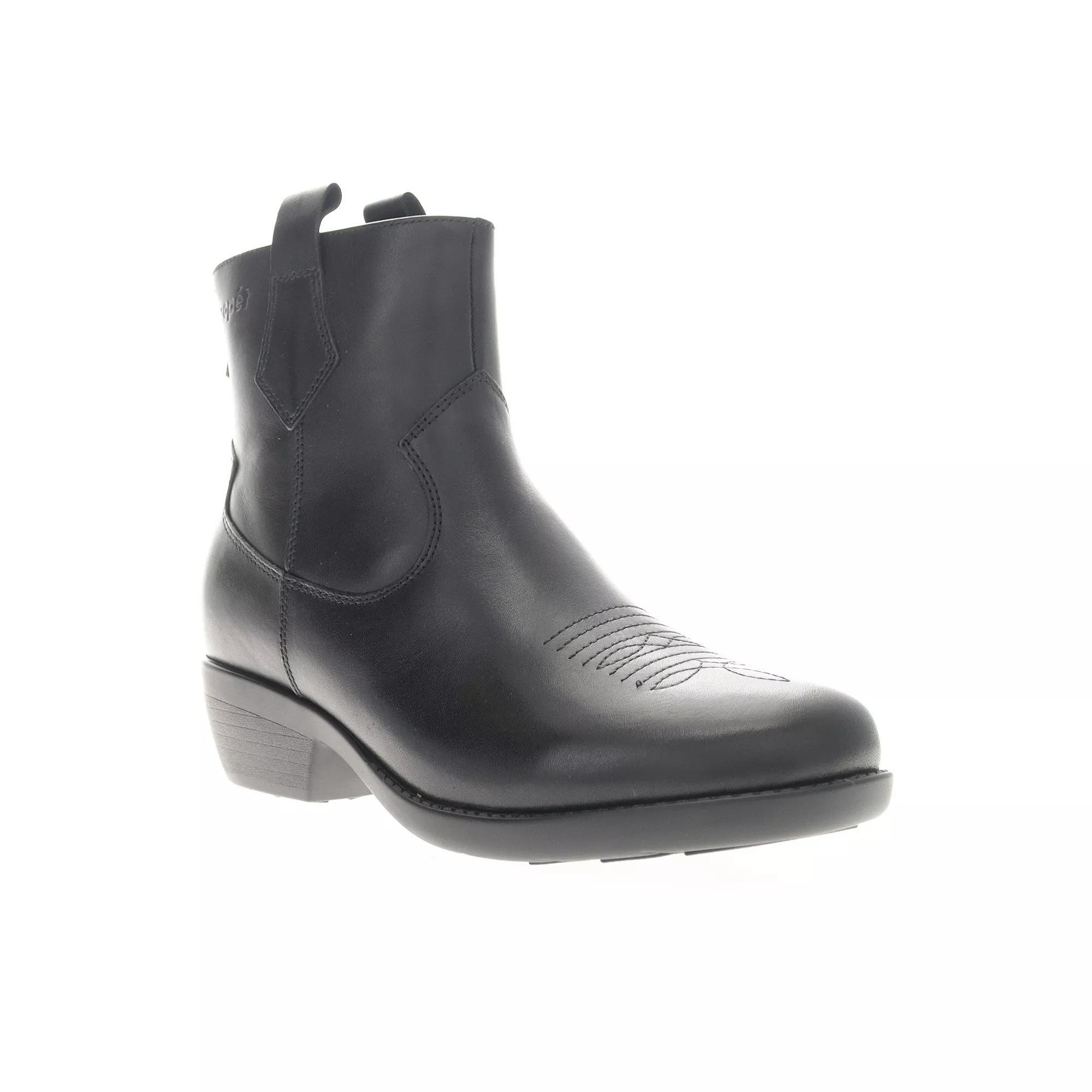 Propet Maisie Women's Western Booties, Size: 7 Wide, Black Product Image