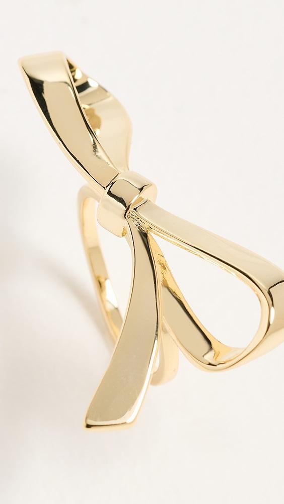 By Adina Eden Solid Bow Tie Ring | Shopbop Product Image