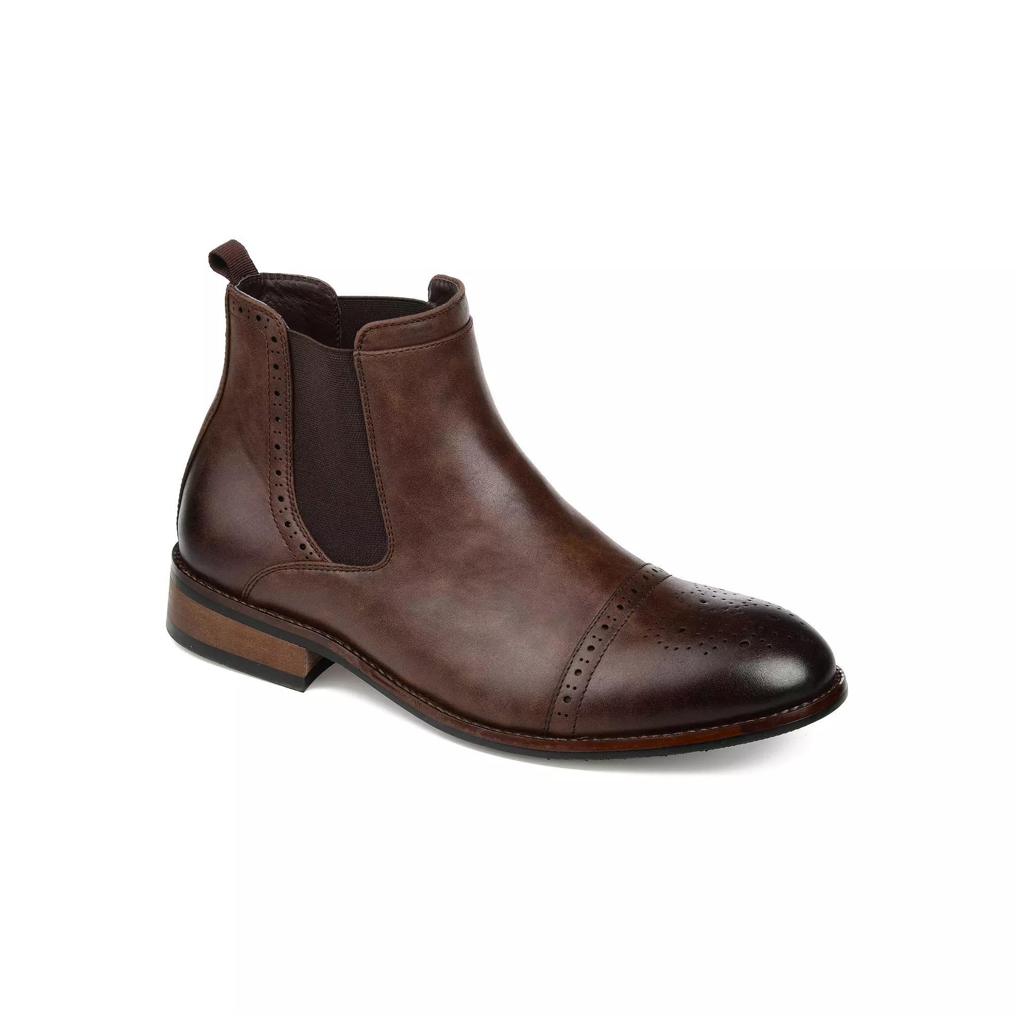 VANCE Garrett Men's Chelsea Boots, Size: 9 Wide Product Image