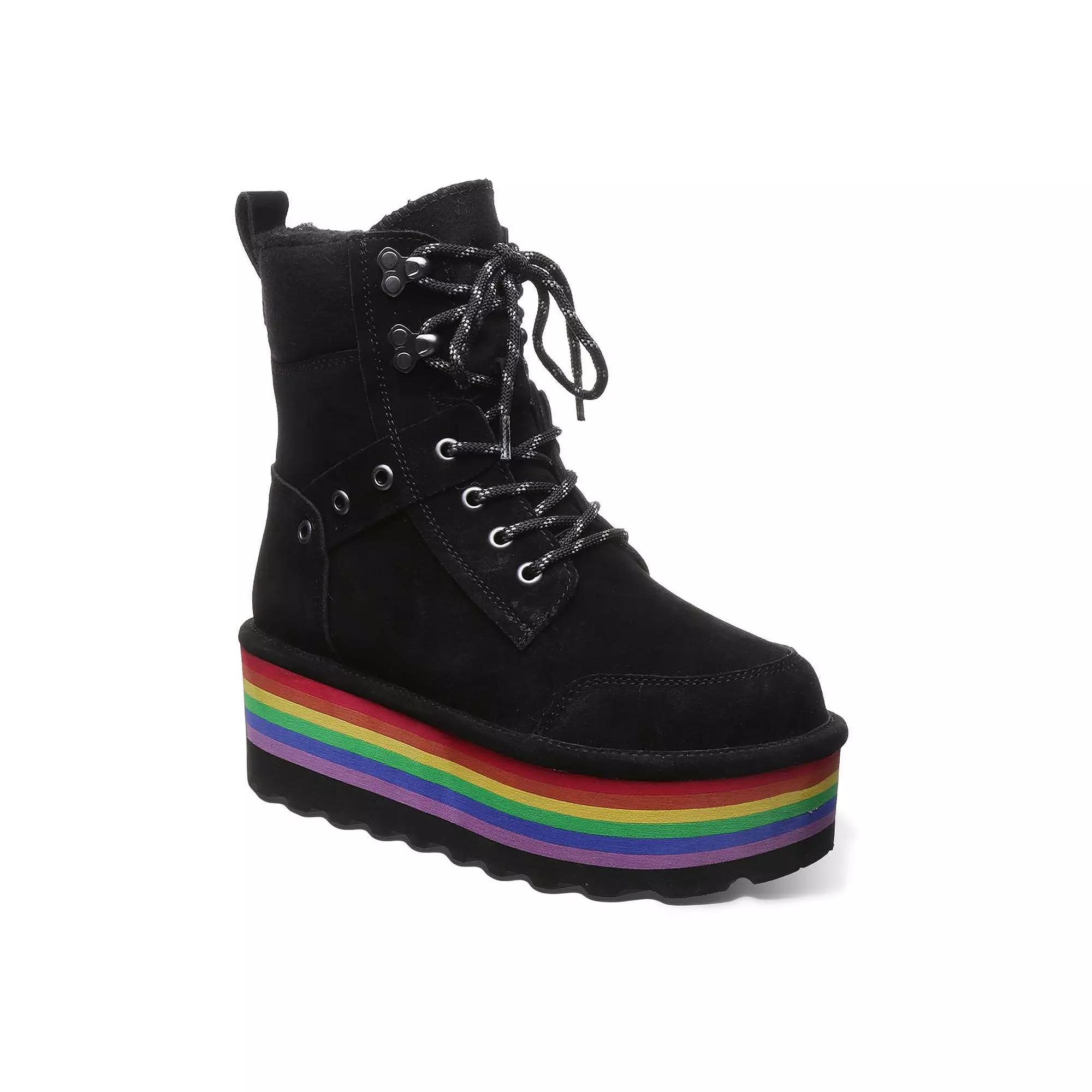 Bearpaw Retro Alicia Women's Suede Winter Boots, Size: 7, Black Product Image