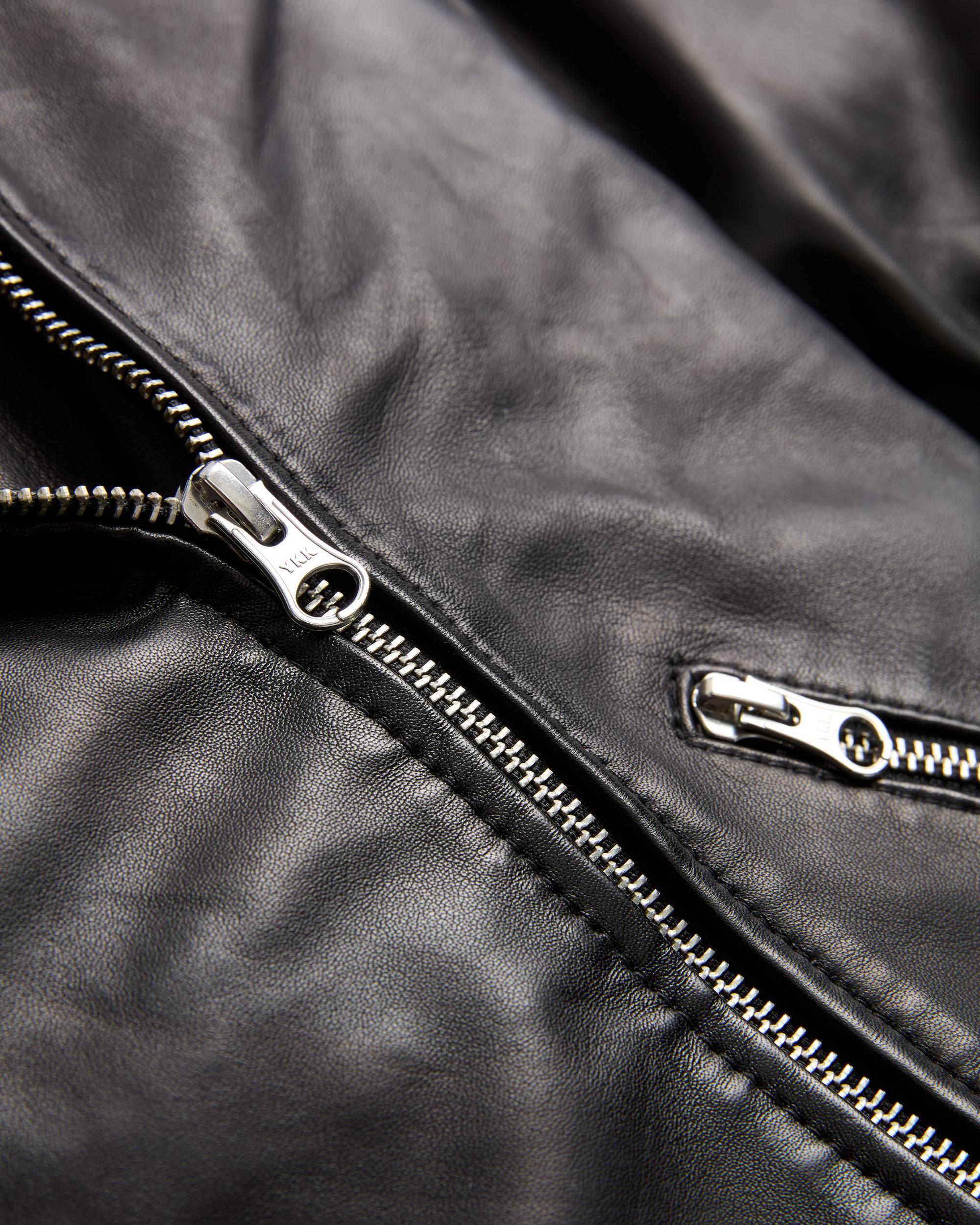 Quince | Women's 100% Washed Leather Biker Jacket Product Image