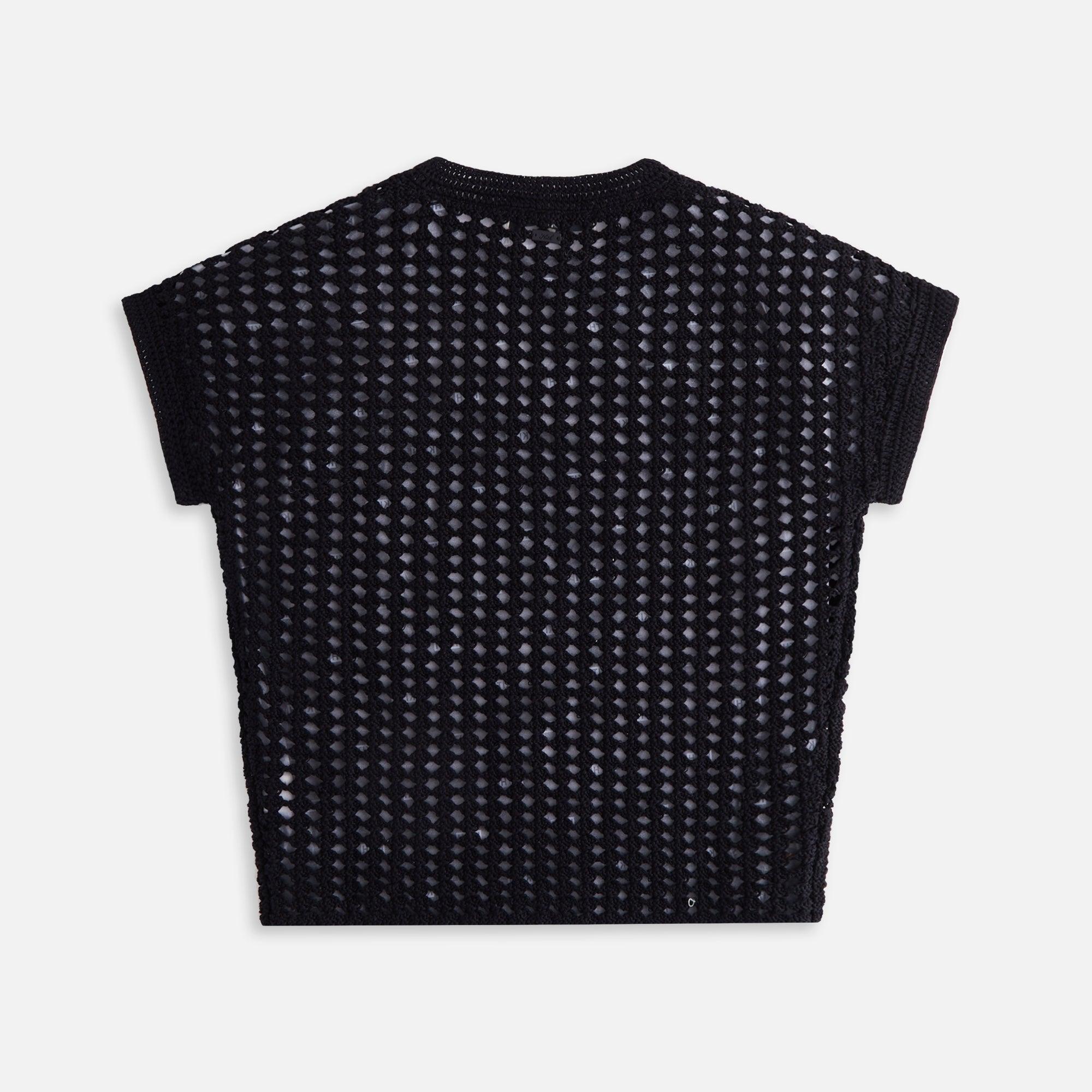 Kith Women Rhea Knit Tee - Black Female Product Image