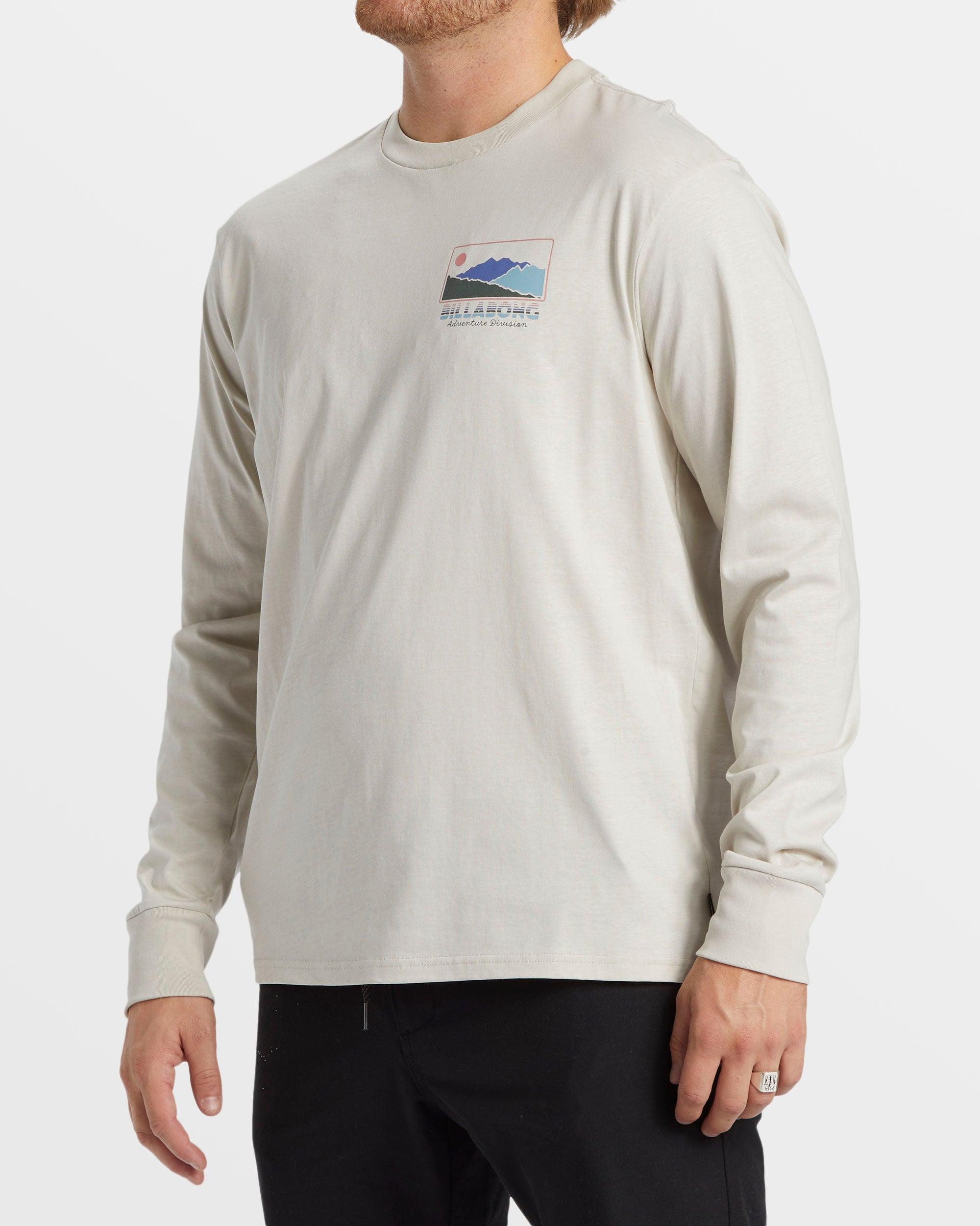 Range Long Sleeve T-Shirt - Stone Male Product Image