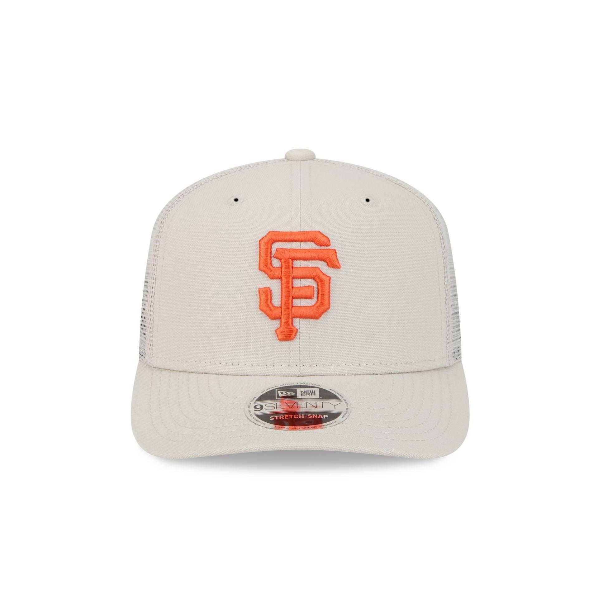 San Francisco Giants Canvas 9SEVENTY Trucker Hat Male Product Image