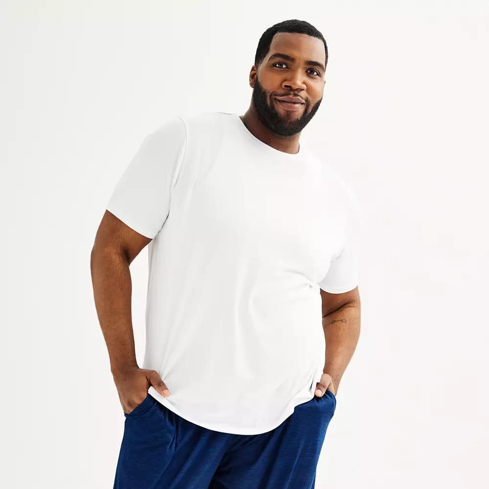 Big & Tall Sonoma Goods For Life® Supersoft Crewneck Pajama Shirt, Men's, Size: 3XLT, Black Product Image