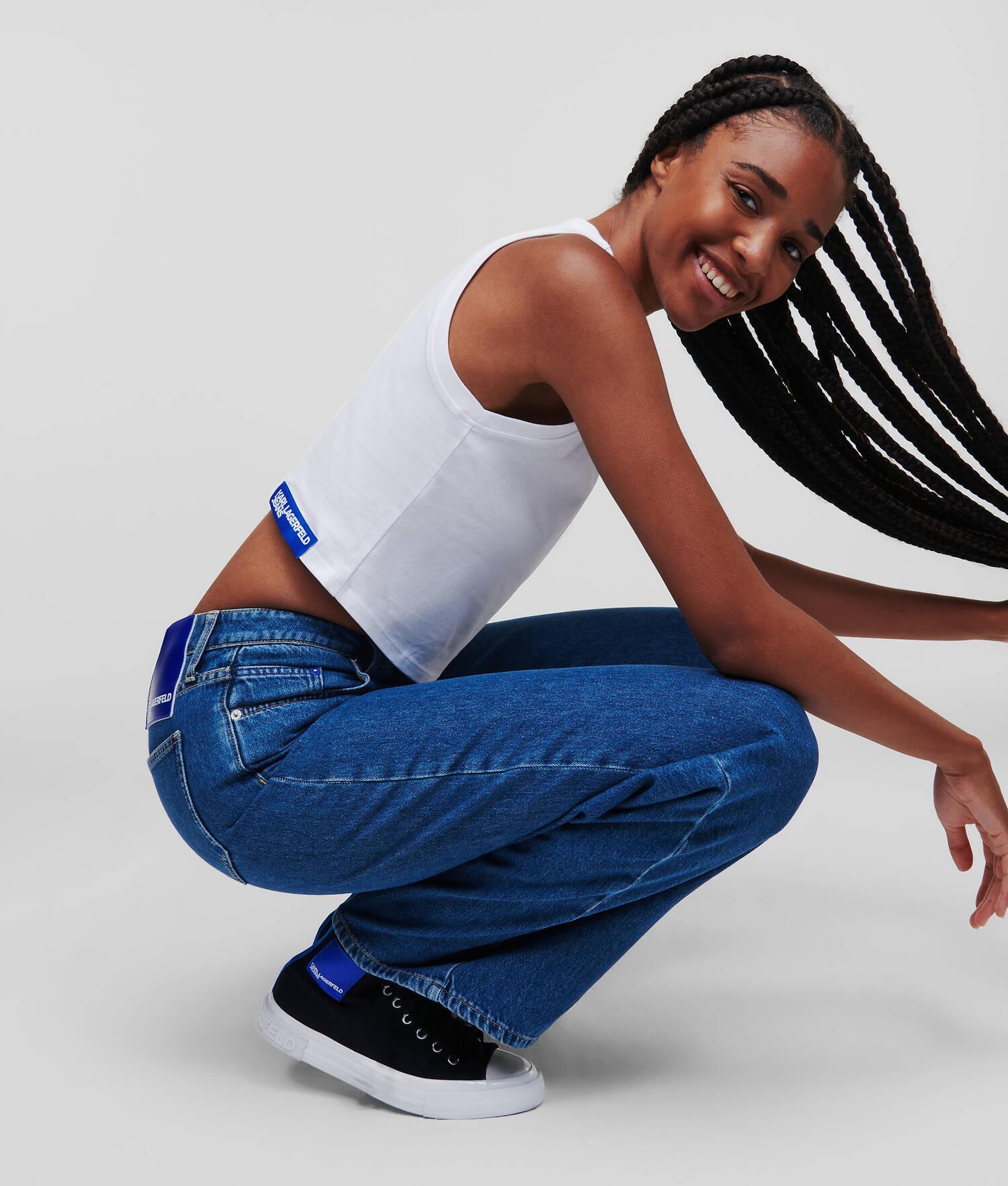 KLJ MID RISE RELAXED JEANS Product Image