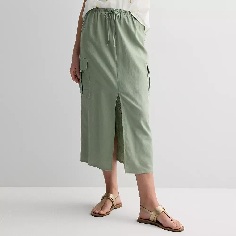 Womens Sonoma Goods For Life Cargo Utility Skirt Product Image