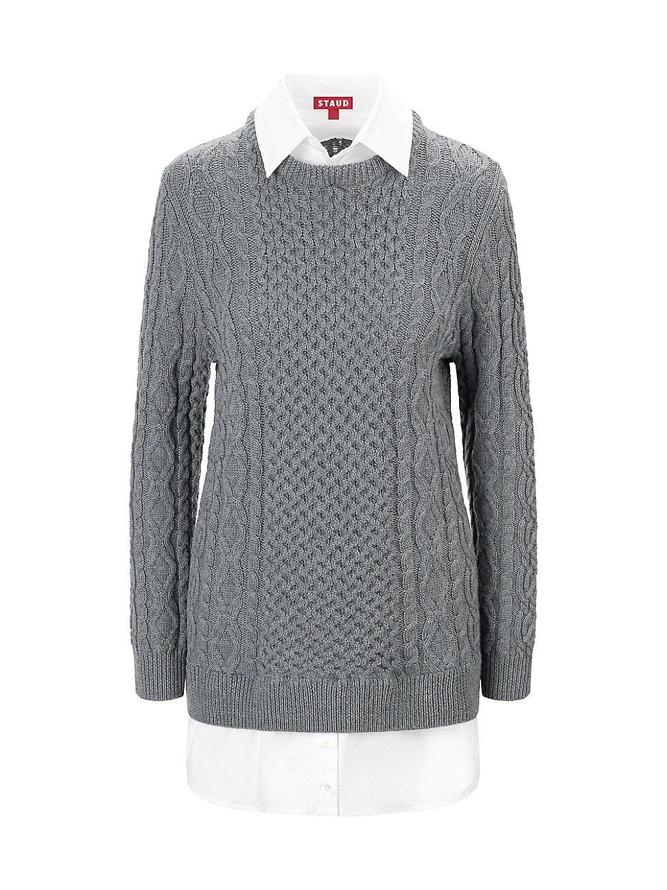 Womens Aldrin Wool-Blend Minidress Product Image
