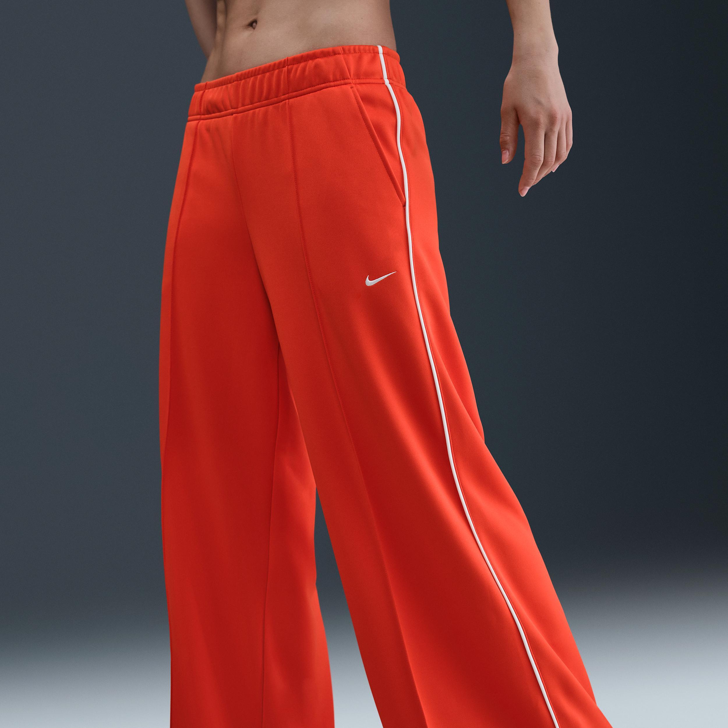Nike Sportswear Women's Mid-Rise Wide-Leg Track Pants Product Image