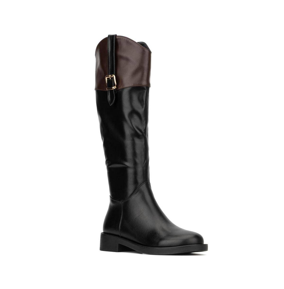 Torgeis Desiree Women's Knee-High Boots, Size: 7, Black Product Image
