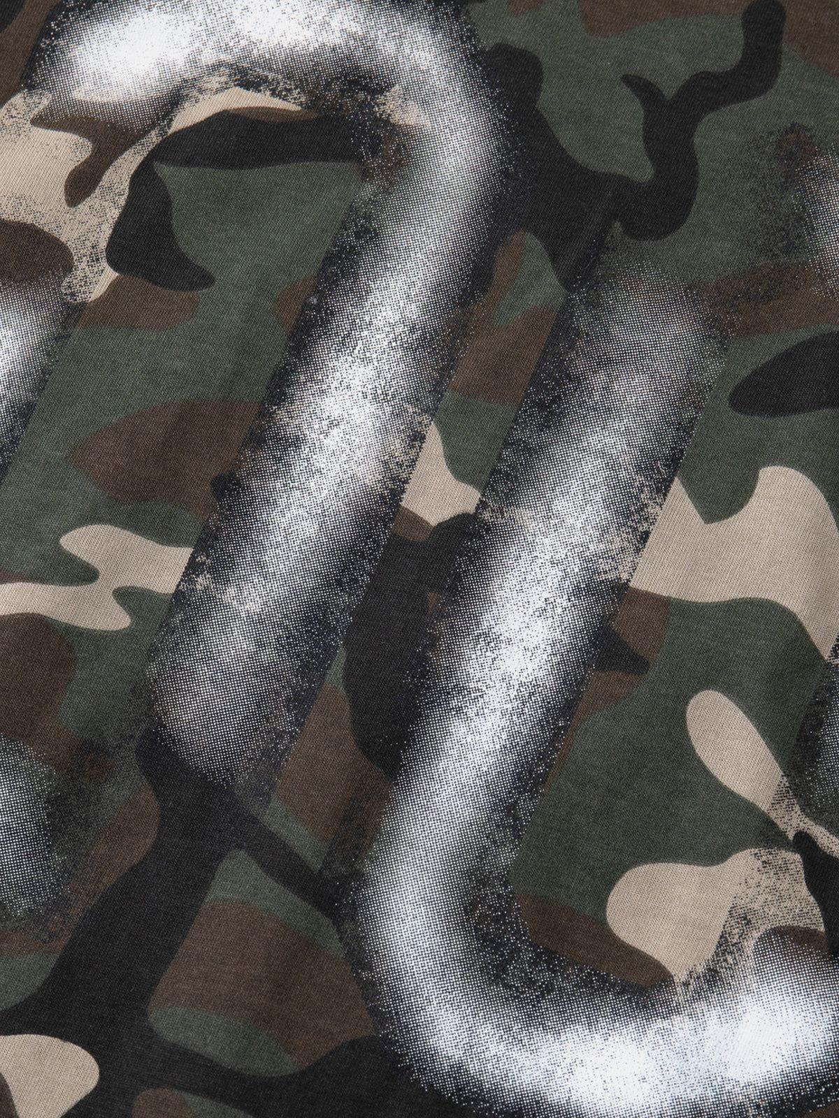 Aelfric Eden Camouflage Number Oversized Tee Product Image