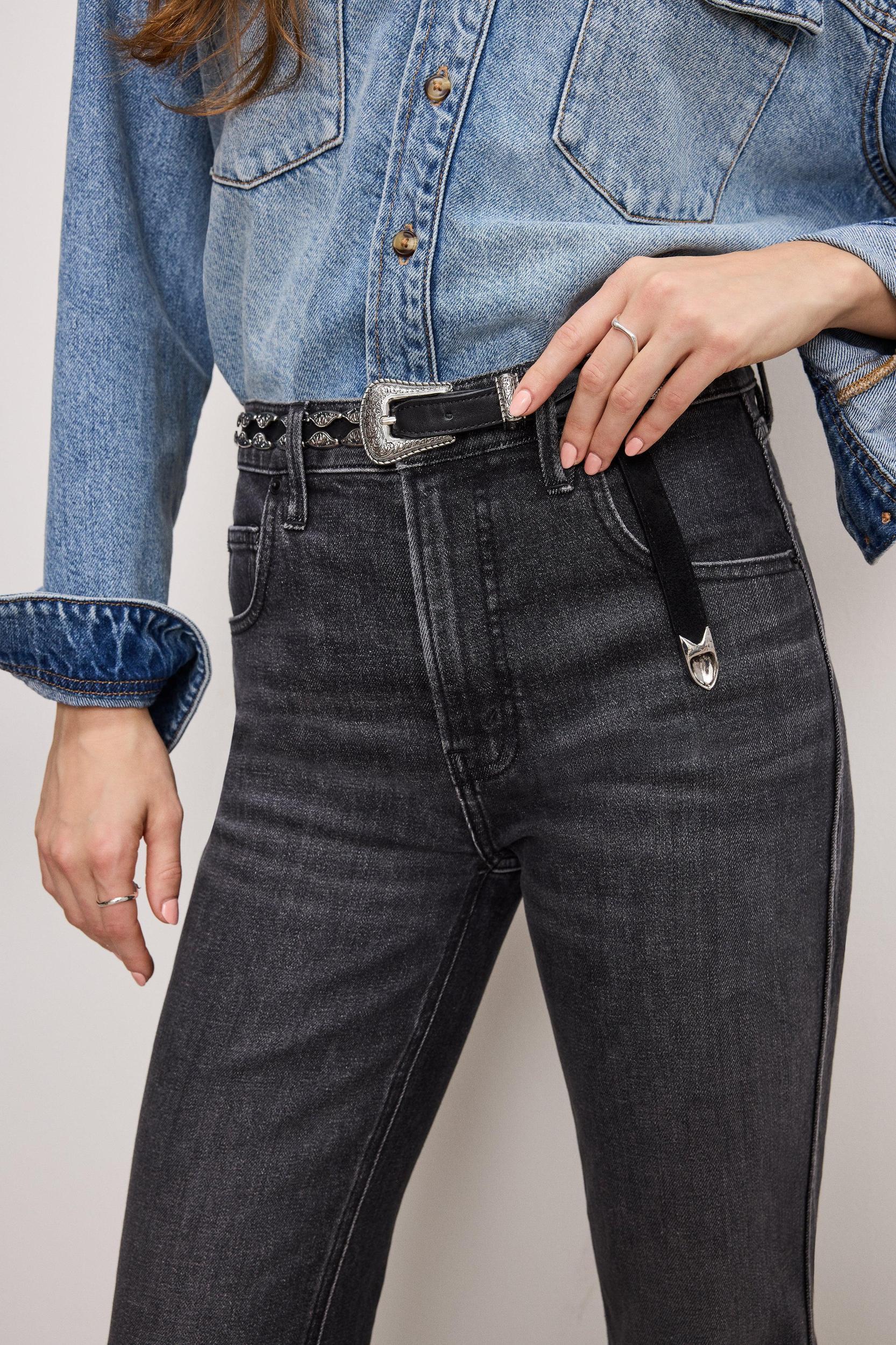 GOOD STANDARD BOOTCUT JEANS | BLACK354 Product Image