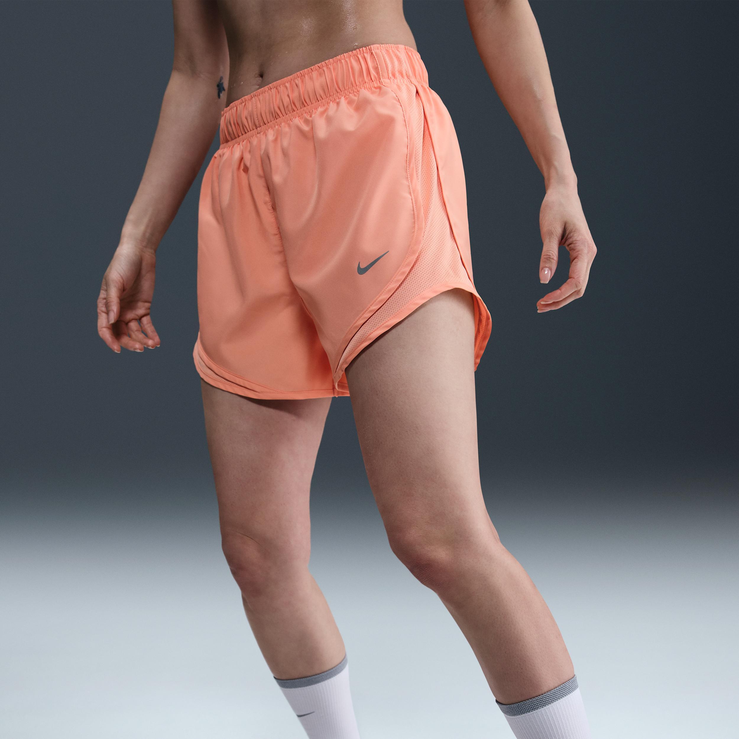 Nike Women's Tempo Dri-FIT Mid-Rise Brief-Lined Running Shorts Product Image