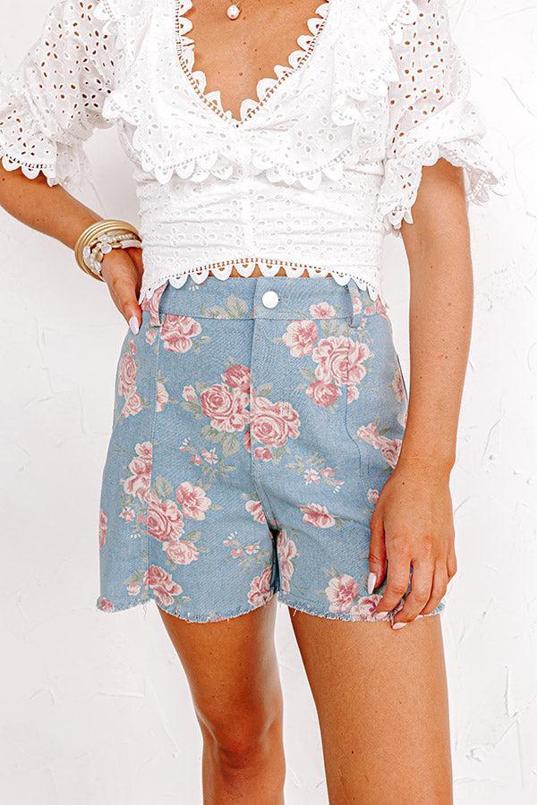 The Brylee High Waist Shorts Product Image