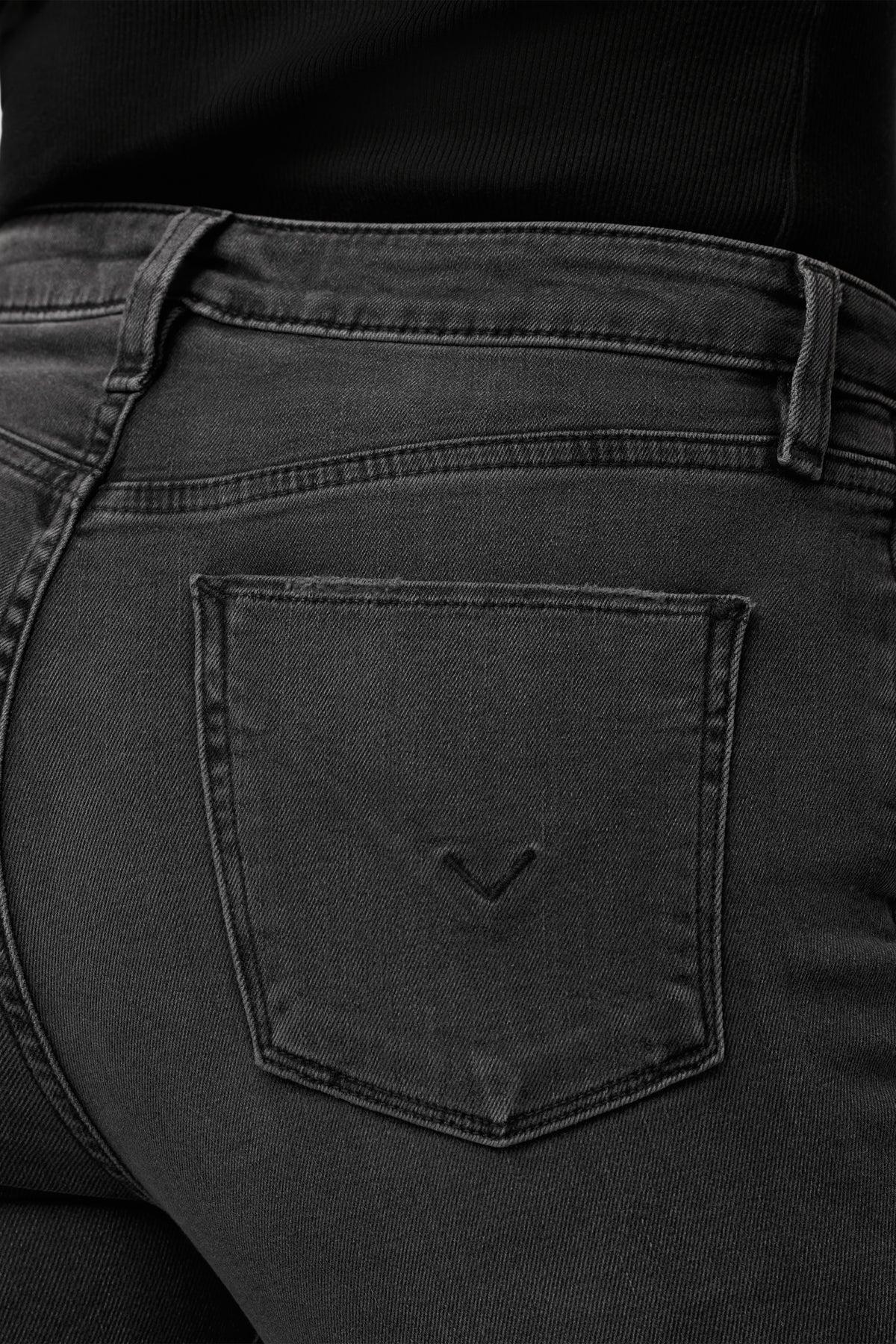 Holly High-Rise Flare Petite Jean Female Product Image
