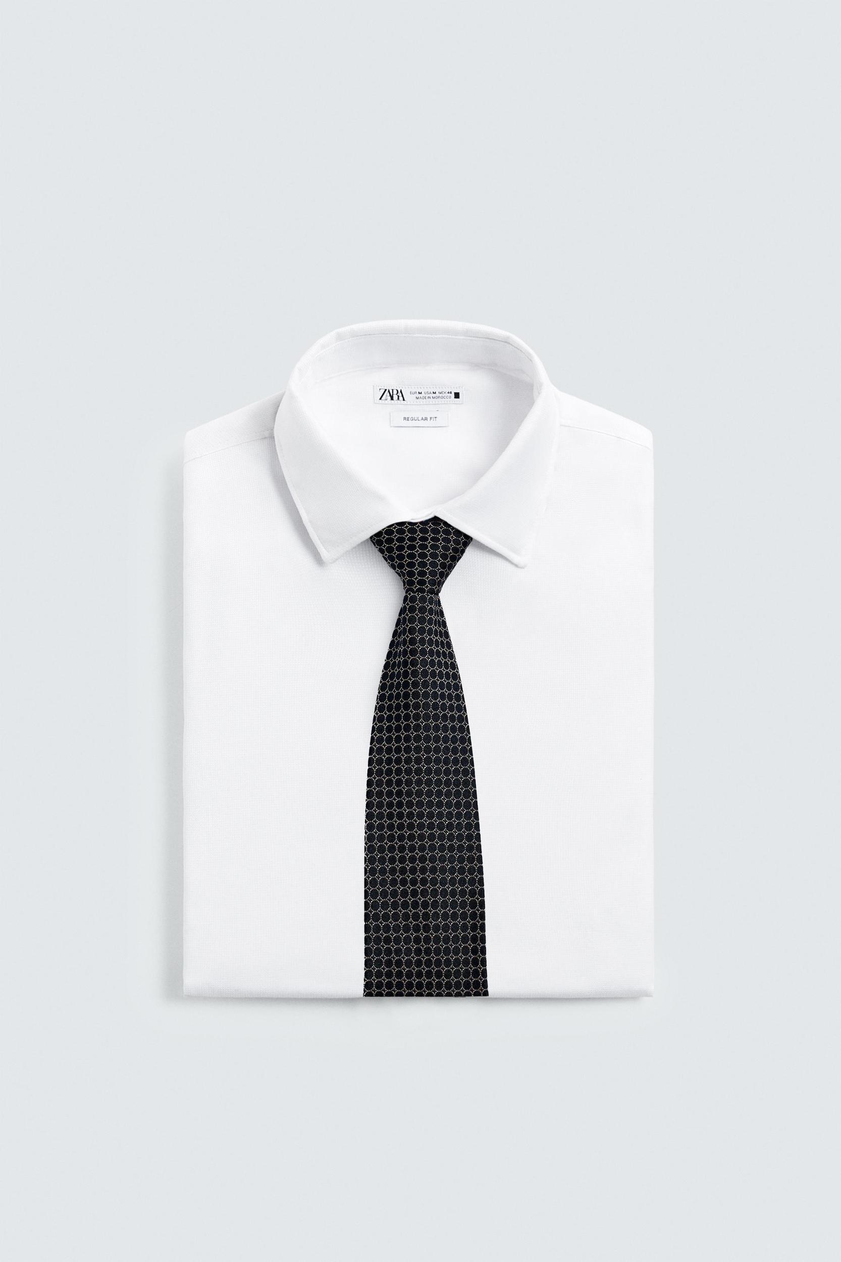 100% SILK JACQUARD TIE Product Image