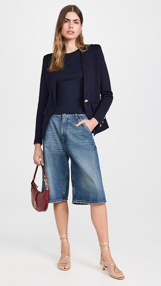 L'AGENCE Chamberlain Knit Blazer | Shopbop Product Image
