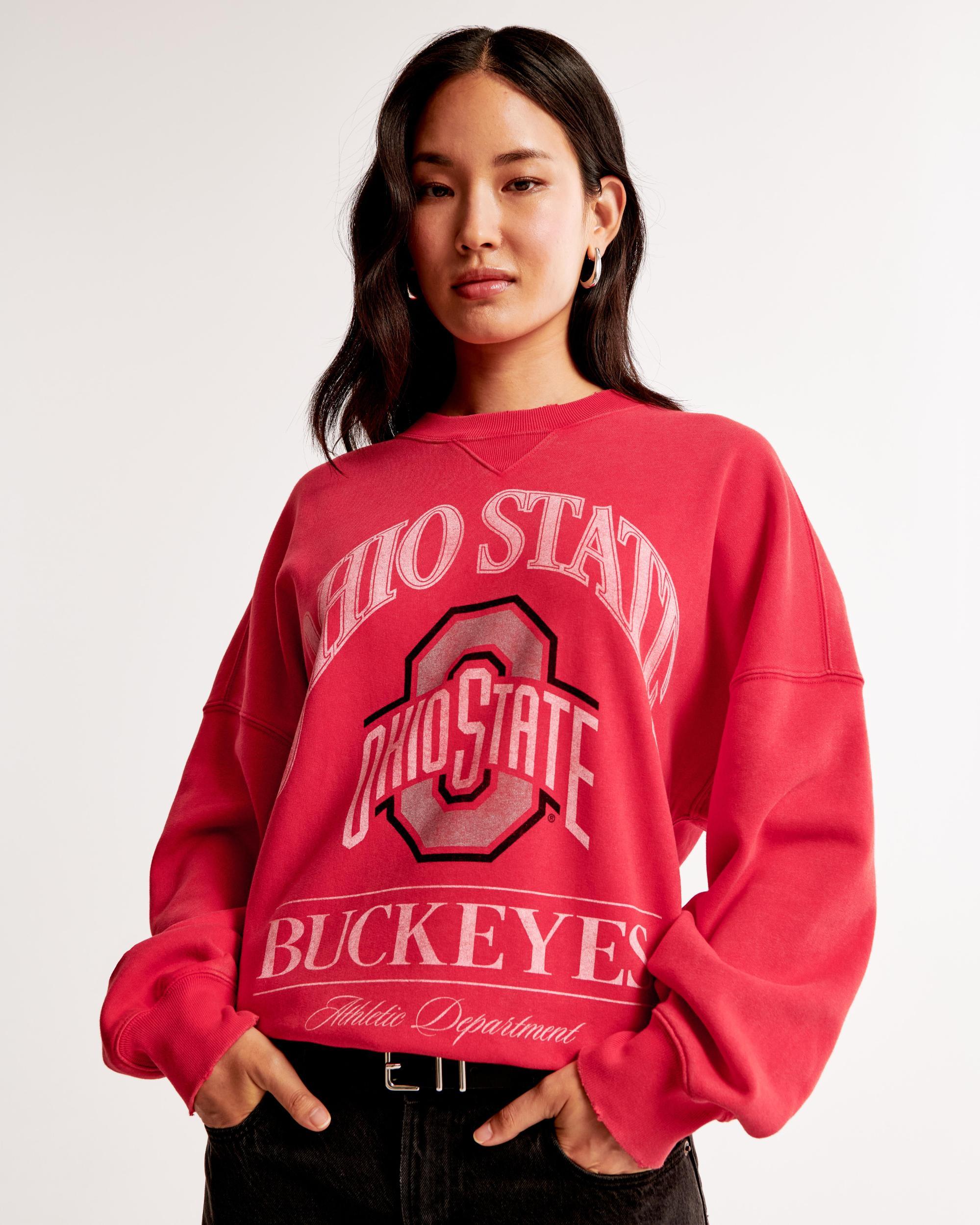 The Ohio State University Graphic Oversized Sunday Crew Product Image