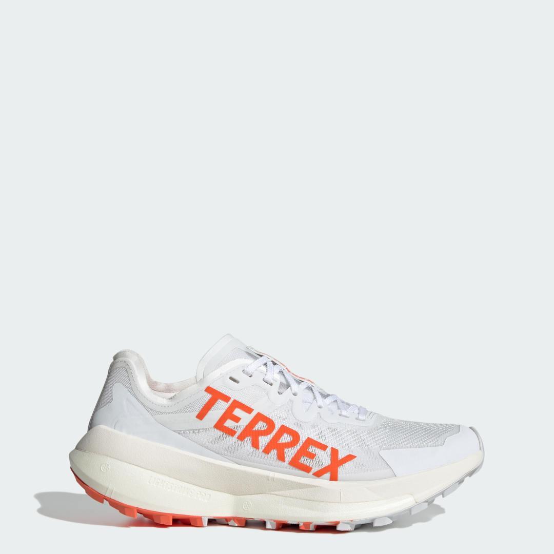 adidas Terrex Agravic Speed Trail Running Shoes Cloud White 10.5 Womens Product Image