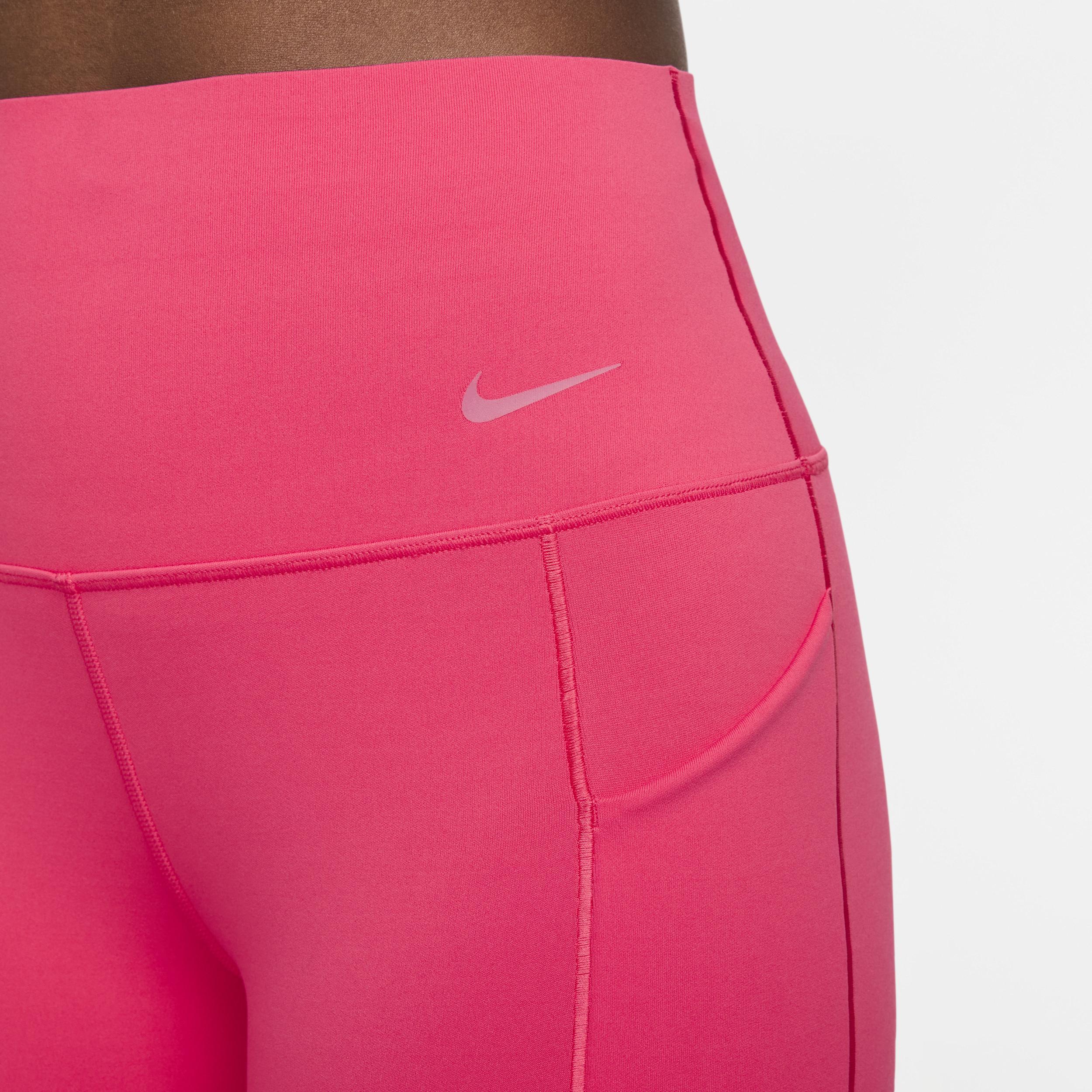 Nike Women's Universa Medium-Support High-Waisted 5" Biker Shorts with Pockets Product Image