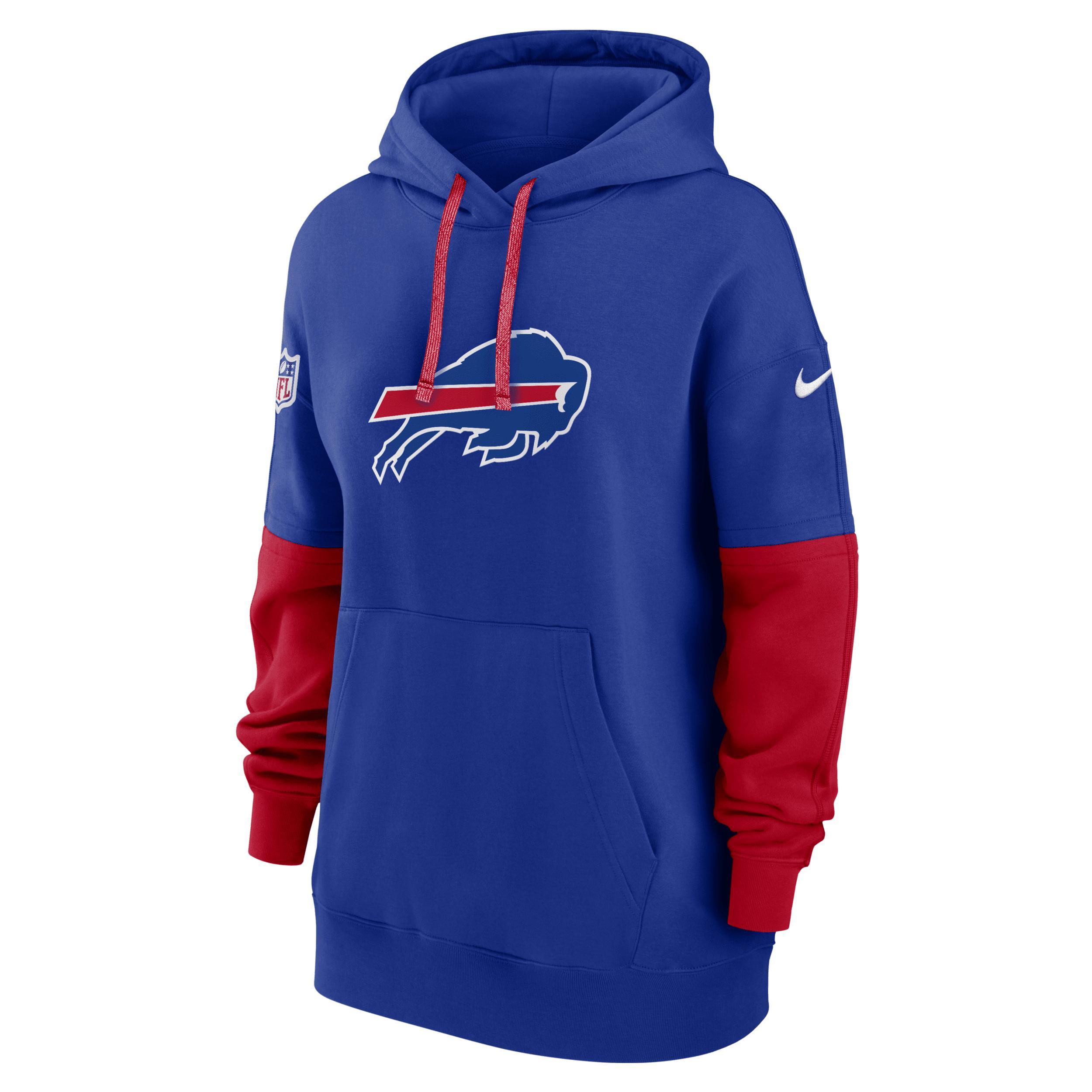 Women's Nike  Black New York Jets 2024 NFL Crucial Catch Club Pullover Hoodie, Size: Large Product Image