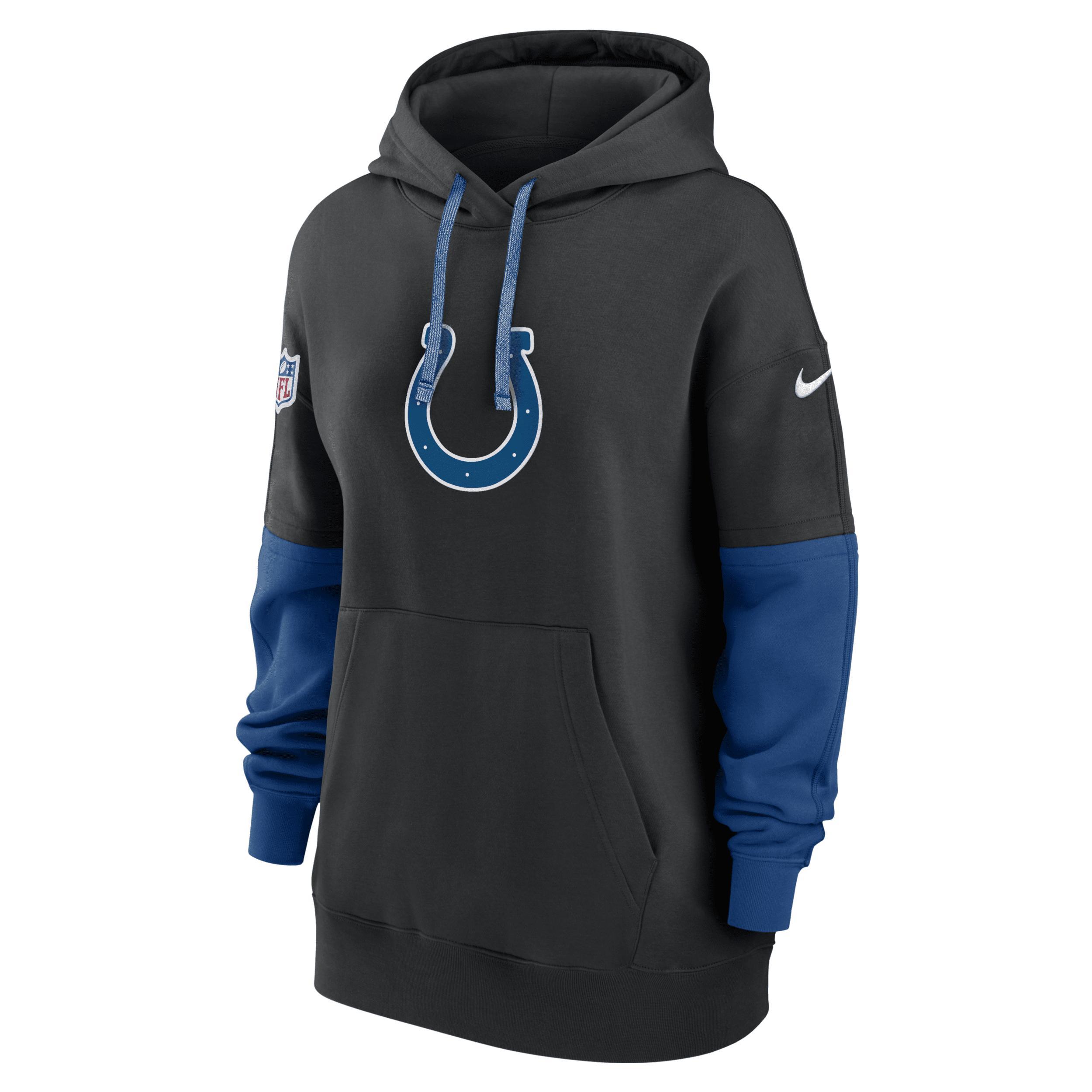 Los Angeles Rams Sideline Essential Nike Women's NFL Pullover Hoodie Product Image