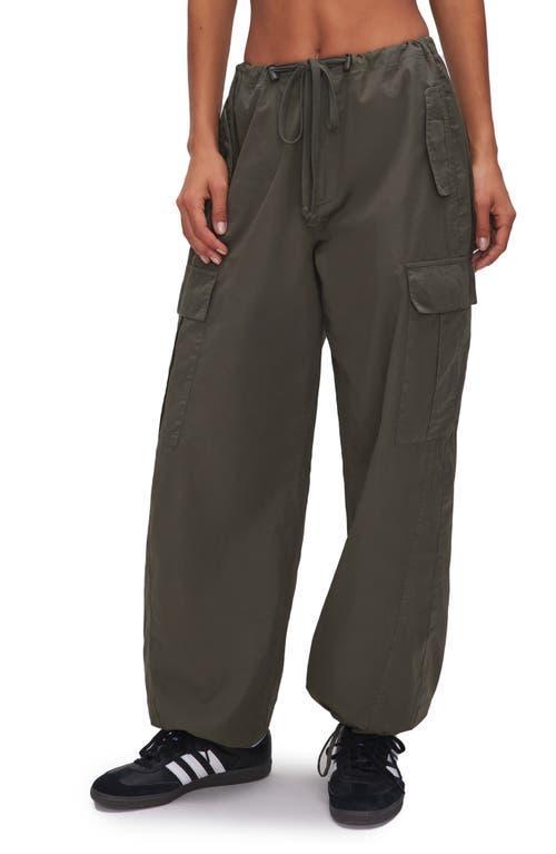 Good American Parachute Drawstring Cargo Pants Product Image