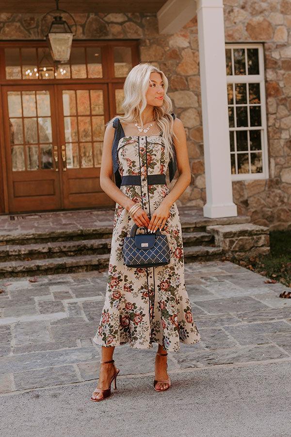 Wine Country Cutie Floral Midi Product Image