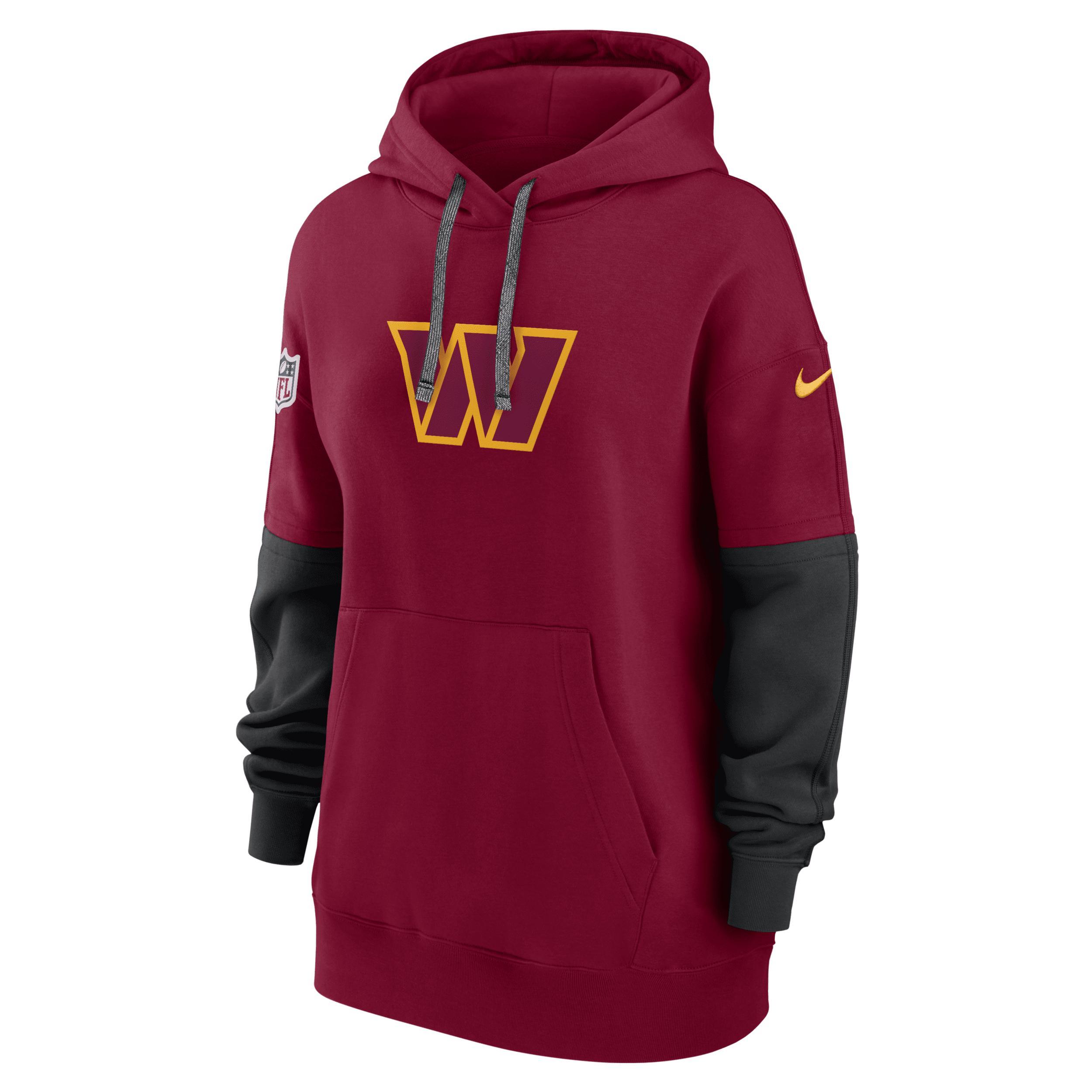 Minnesota Vikings Sideline Essential Nike Women's NFL Pullover Hoodie Product Image