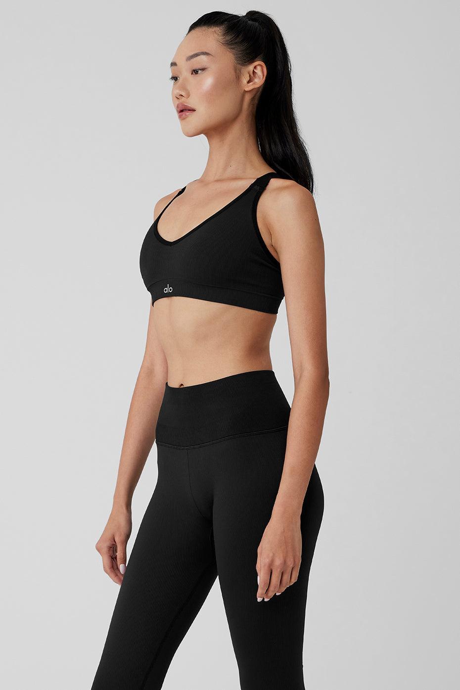 Alo Yoga | Seamless Ribbed Favorite Bra Product Image