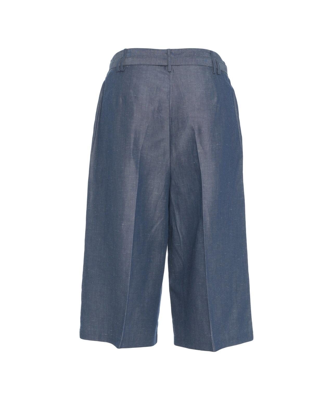 Linen blend bermuda Product Image