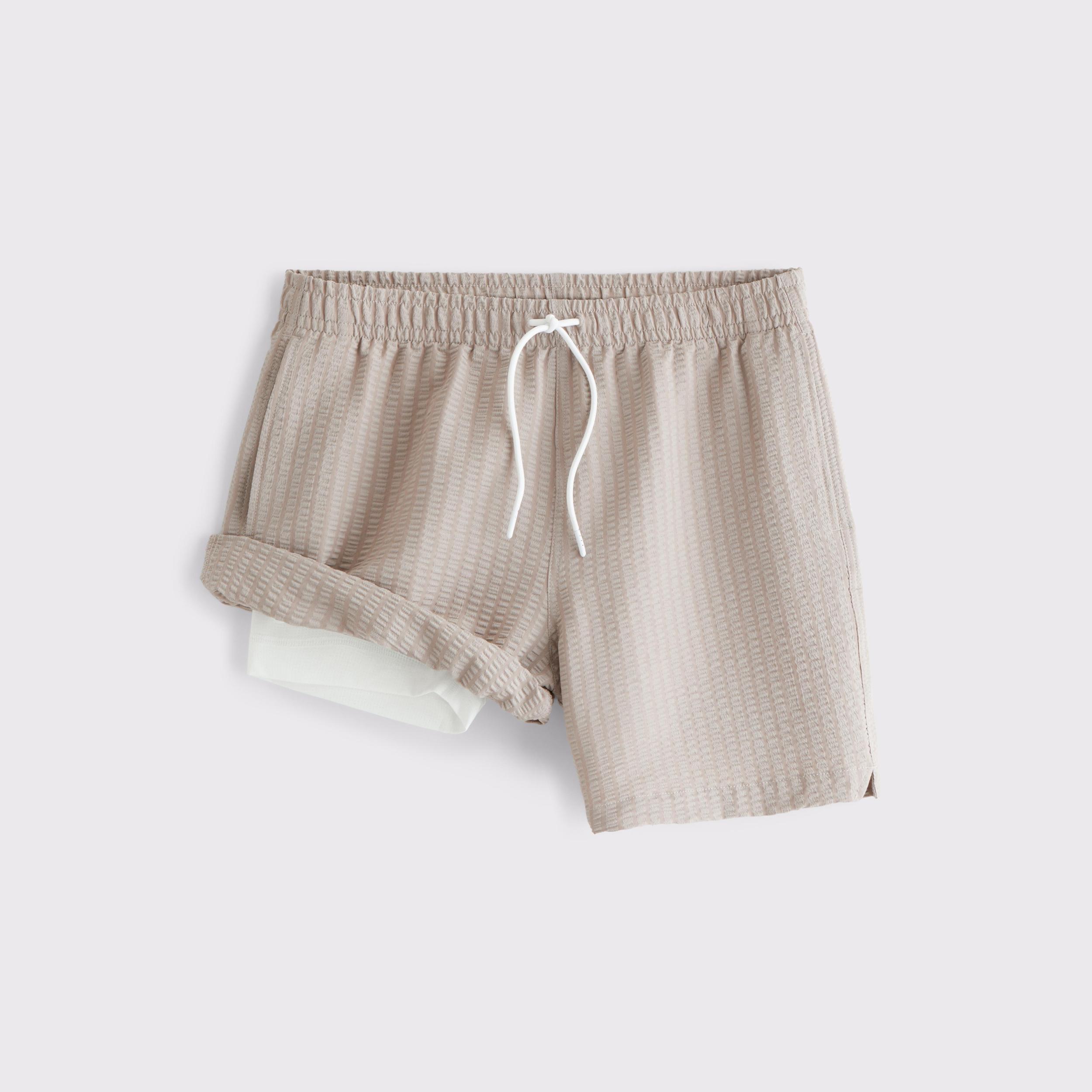 Pull-On Seersucker Swim Trunk Product Image