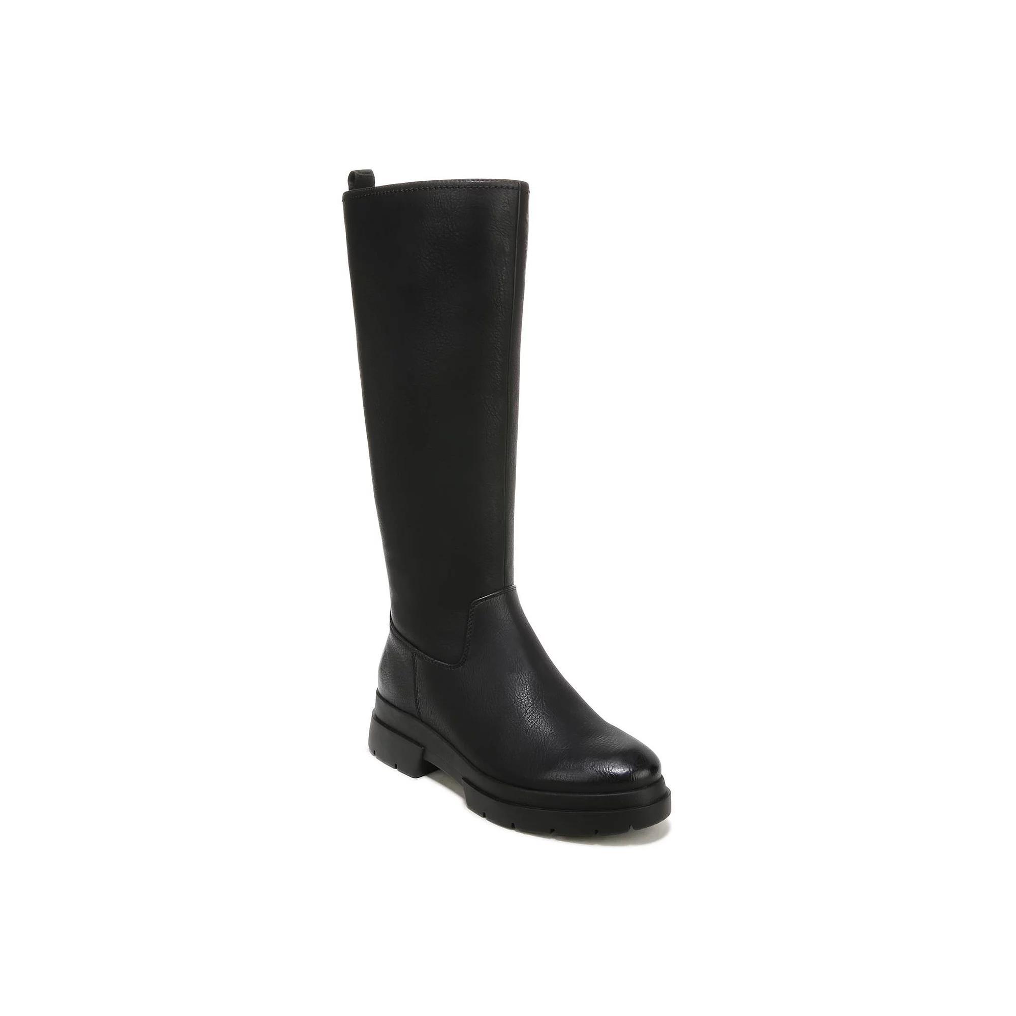 SOUL Naturalizer Orchid Women's Wide Calf Tall Boots, Size: 7.5 Wc, Black Faux Product Image