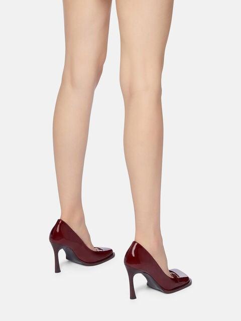 "Mia'' burgundy pump Product Image