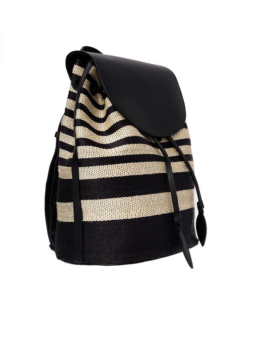 The Backpack in Striped Fique Product Image