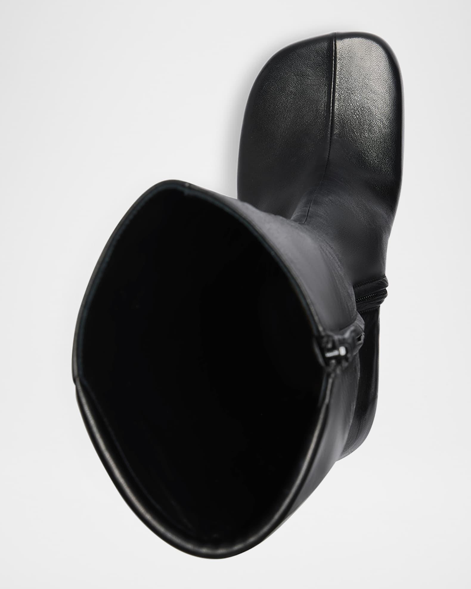 x Scholl Leather Knee-High Boots Product Image