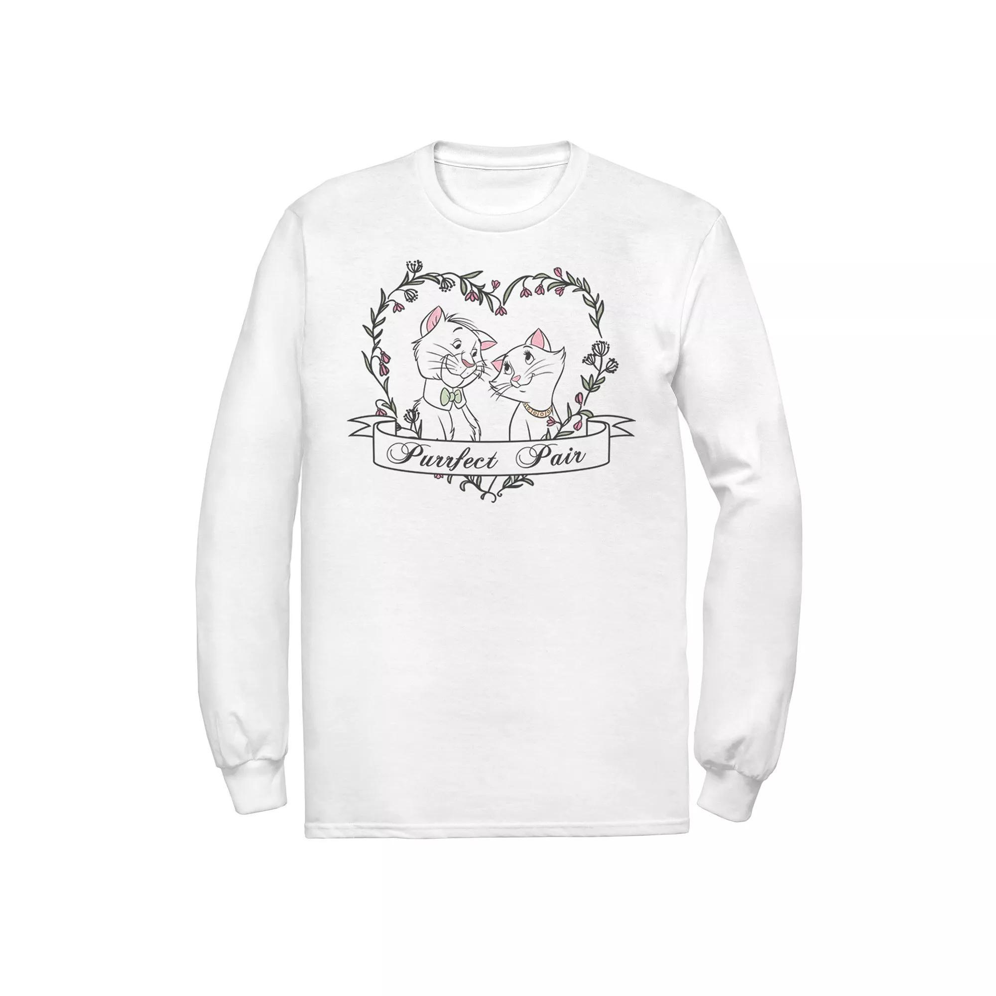 Mens Disney The Aristocats Duchess & Thomas Purrfect Pair Tee Product Image