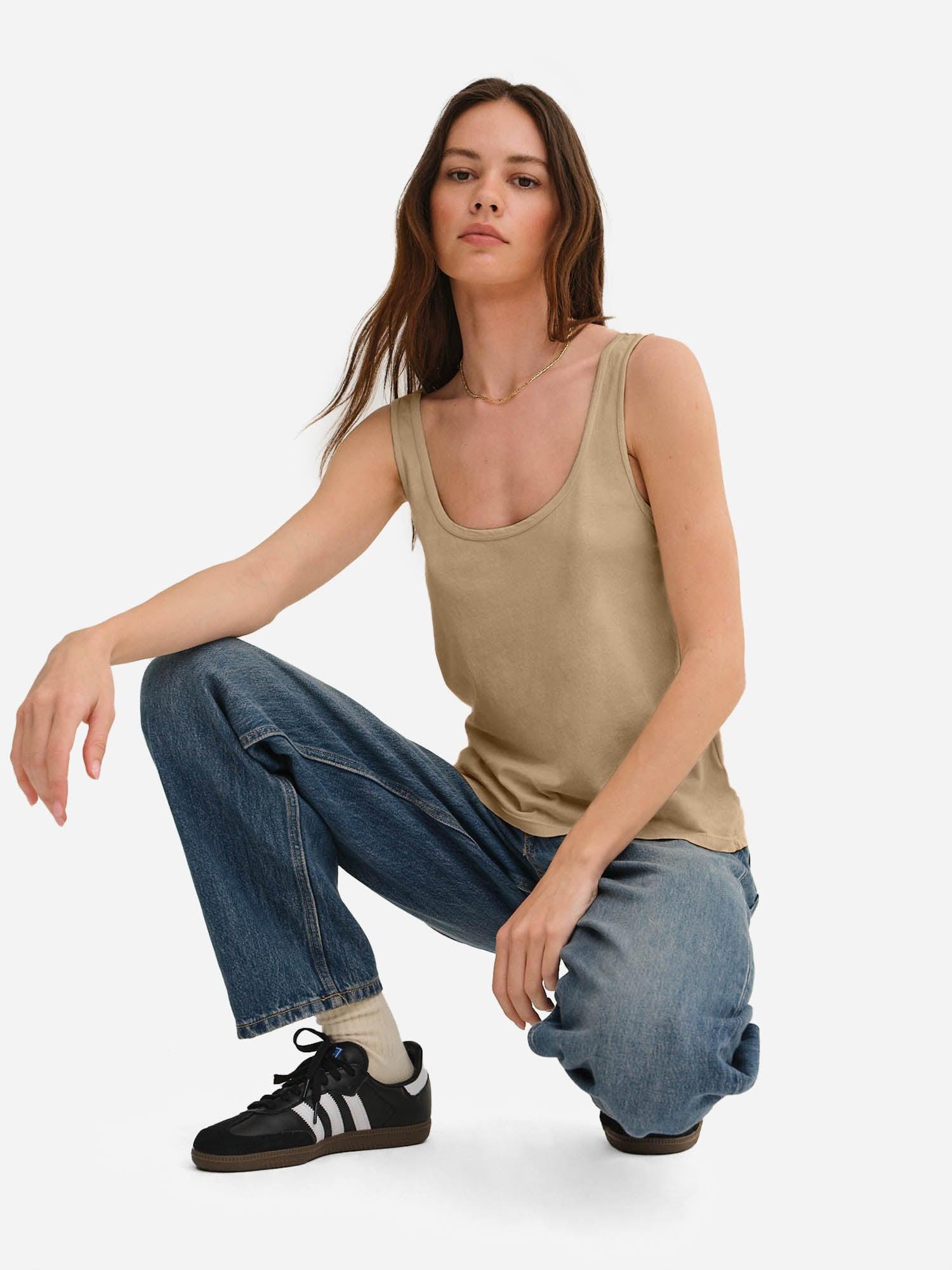 Organic Cotton Layering Tank Female Product Image