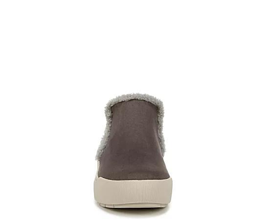Dr. Scholls Time Off Yo Womens Cozy Ankle Boots Gray Grey Product Image