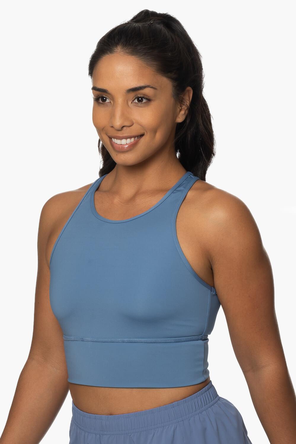 Rae Sports Bra - Turquoise Female Product Image