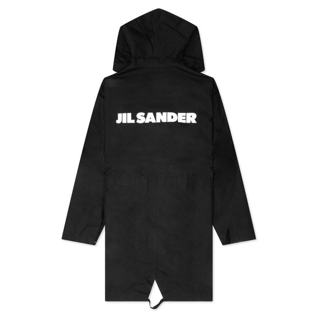 Logo Parka - Black Male Product Image
