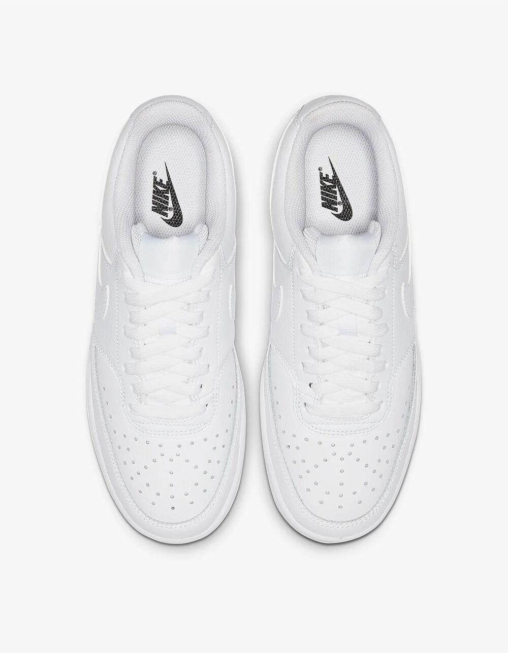 NIKE Court Vision Low Womens Shoes - WHITE Product Image
